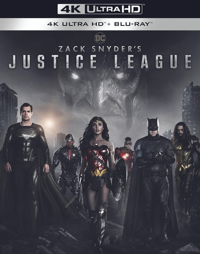 4k Ultra Hd + Blu-ray Zack Snyders Justice League (2021)