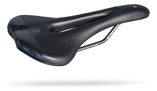 Asiento Shimano Pro Turnix Gel Anatomico Prostatico- Celero Ancho 142 Mm Color Negro Largo 280 Mm