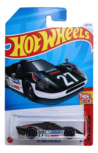 Hot Wheels Racers Ford Gt 40 Mk Iv