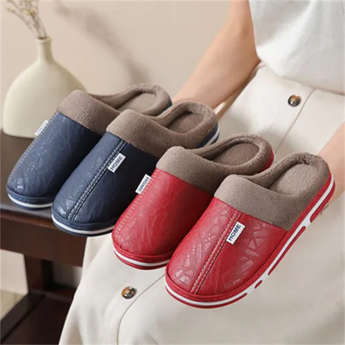 Zapatillas De Algodón Para Casa De Invierno Slipperkeep Warm