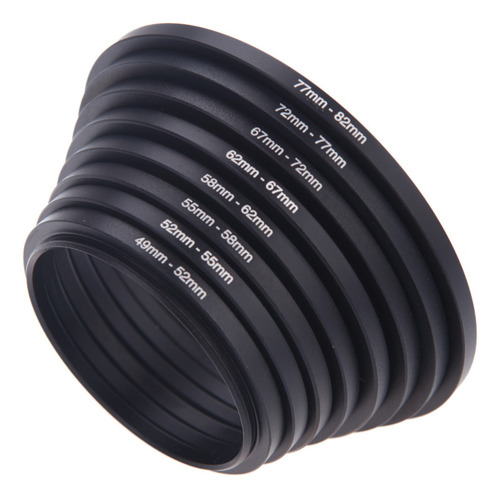 J Adaptador De Anillos Elevadores Con Filtro, 8 Piezas, 49