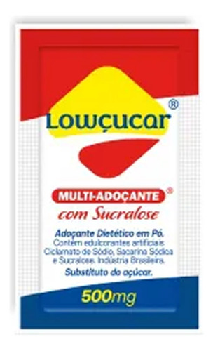 Adoçante Com Sucralose Caixa Com 400 Sachês De 0,5g Kit C/ 3