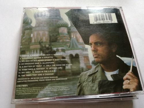 Billy Joel - Kohuept (live In Leningrad) [1987 -cd - Usa
