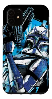 Funda Para iPhone 11 Star Wars The Clone Wars Clone Captain