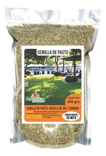 Semilla De Pasto 500g 15m Sol Y Sombra Ingles/survivor