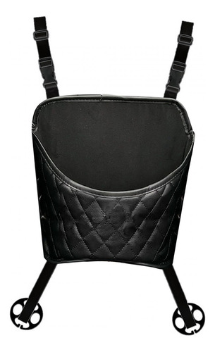 Bolsa De Almacenamiento Entre Los Asientos Delanteros Negro