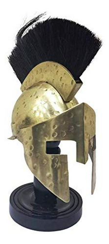 Arma Y Armadura - Medieval 300 Spartan Mini Casco Negro Plum