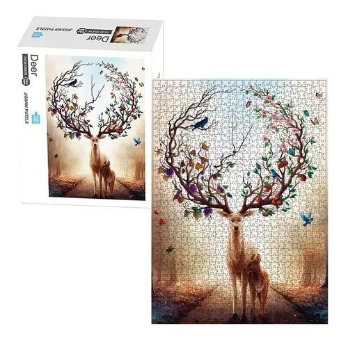 1000 Pzas Puzzle C/ Frutos Bosque Cuadro