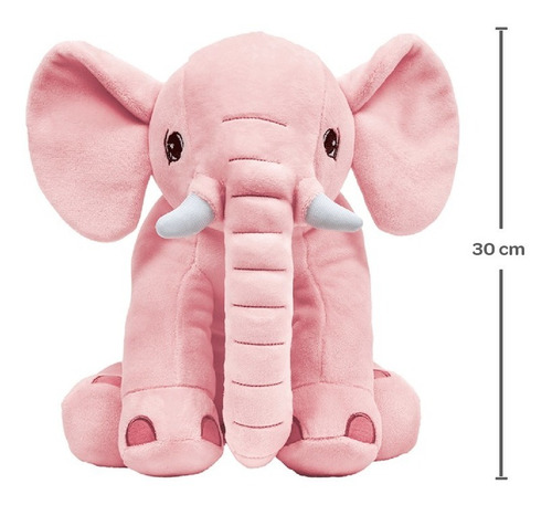Imagem 4 de 4 de Elefantinho Rosa Da Buba