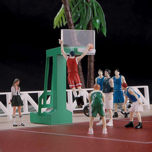 Muñeco De De Baloncesto 1/64, Juguetes De Gente Estilo D