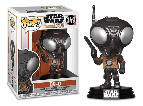 Funko Pop #349 Mandalorian Q9-0 Star Wars Bobble Head