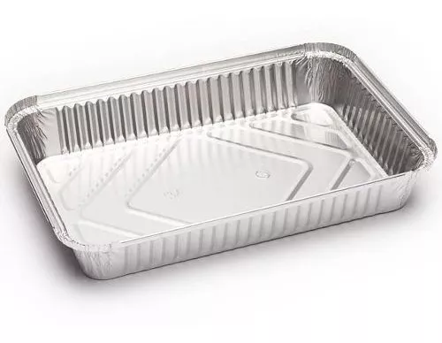 Bandeja aluminio F200 sin tapa x 50u.