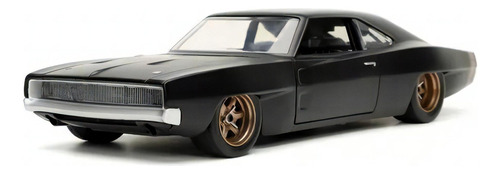 Miniatura 1:24 Dodge Charger Widebody Velozes E Furiosos 9 Cor Preto