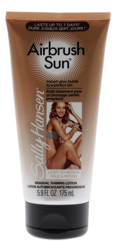 Sally Hansen Airbrush Legs, Loción Bronceadora Gradual Lig.