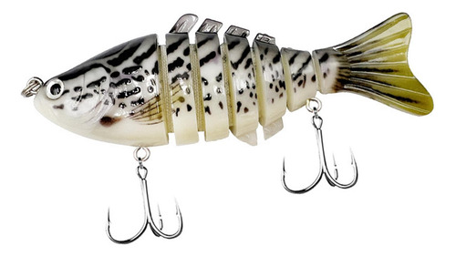 Iscas De Pesca Com Anzol, Iscas Rígidas, Preto E Branco
