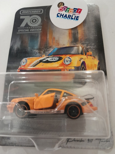 Matchbox | Moving Parts | 70 Aniv Special | Porsche 911 Turb