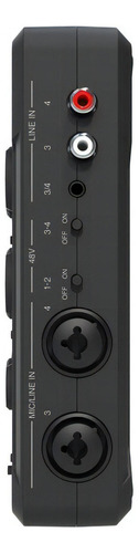 Interfaz Midi Irig Pro Quattro I/O Live en color negro