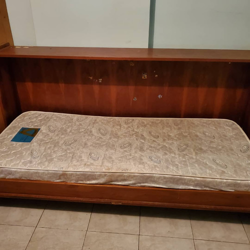 Cama Individual De Madera (incluye El Colchon)