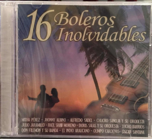 Cd - Varios / 16 Boleros Inolvidables. Album