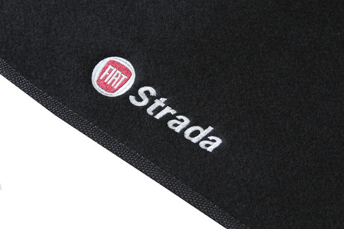 Tapetes Fiat Strada 2016 À 2019 Cabine Estendida + Túnel