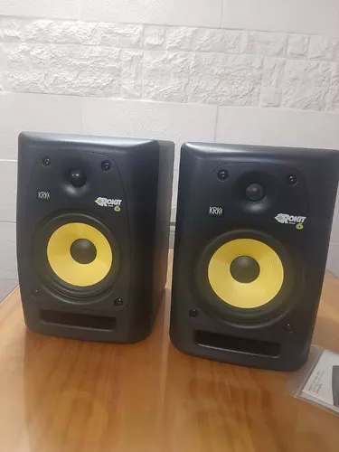 Par Monitores Estudio Activos Planos 6 130w Modelo Krk Pro