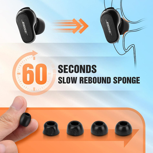 Tang Town Puntas De Espuma Viscoelástica Parauriculares Bose