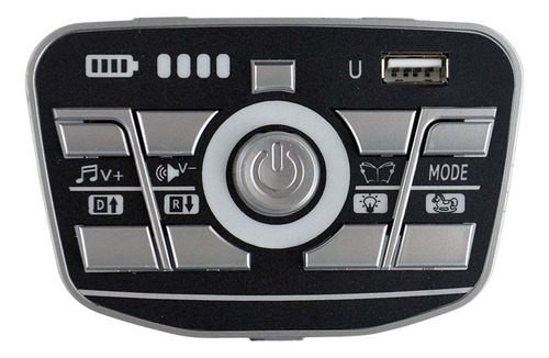 Kids Ride On Car Panel De Control Central Pantalla De