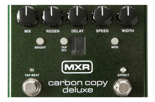 Pedal De La Guitarra De Retraso Analógico De La Copia Del Ca