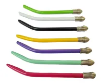 Comprar 10 Bombillas Aluminio Pintado De Colores Para Mate X Mayor !