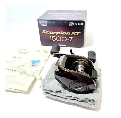 Carretilha Shimano Scorpion Xt 1500-7 Direita Linda Japa