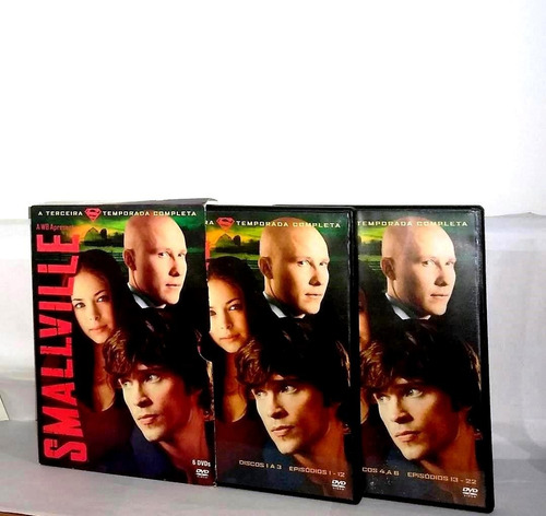 Dvd Smalville - 3ª Temporada Original (Usado)