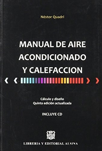 Libro Manual De Aire Acondicionado Y Calefaccion   5 Ed De N