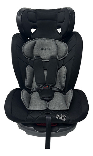 Cadeira de Carro Infantil 0 a 36Kg Elite 4 em 1 - Maxi Baby - Preto/Cinza Ônix