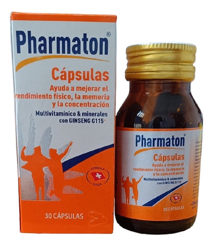 Pharmaton De 30 Capsulas - L a $1997