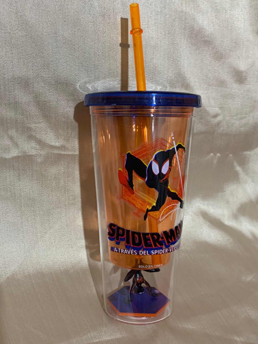 Vaso Promocional Spiderman:a Través Del Spider-verso (Usado)
