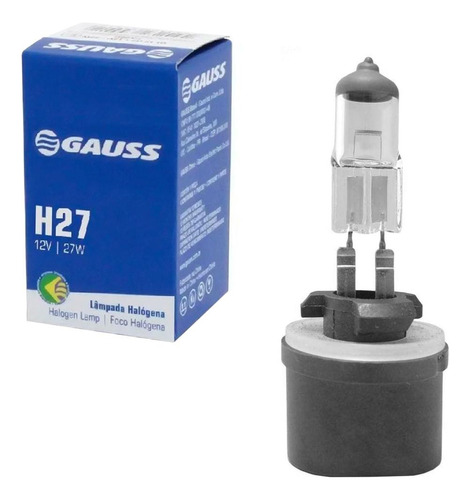 Lâmpada Farol Halógena Incolor H27 Neblina Gauss Gl880