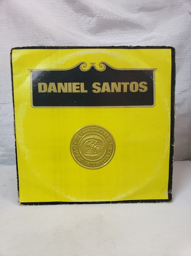 Daniel Santos - Disco De Oro 3 Discos Lp Acetato 