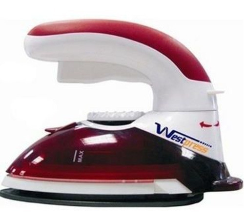 Mini Ferro Para Patchwork E Viagem Bivolt Westpress W-777 Cor Vermelho Voltagem 110v/220v