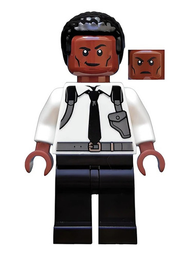 Lego Minifigura Marvel Nick Fury (joven)