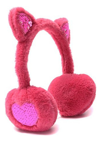Orejeras Skora Abrigo Infantil Gatito Lent Think Happy 39639 Fucsia Gatito