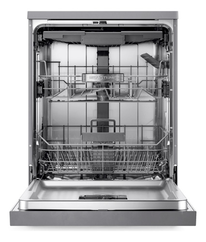 Máquina De Lavar Louças Brastemp Com 15 Serviços Inox 220v Inox