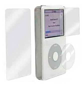 Kit 3en1 Protector Pantalla Anverso iPod Classic Video +paño
