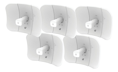 Kit 5 Pz Litebeam 2x2 Mimo Ac Gen2 Airmax Cpe 450 Mbps 23dbi