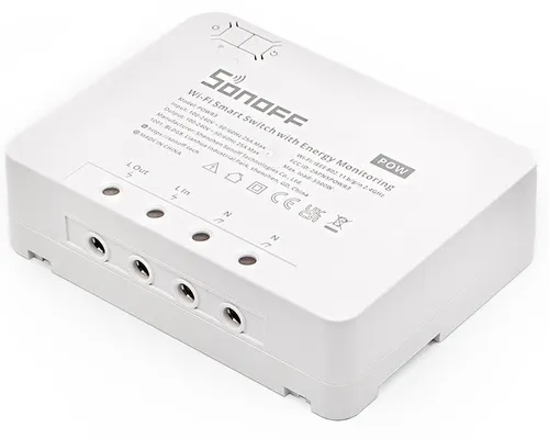 Interruptor Wifi con medición de energía Sonoff Pow R3 de 25a