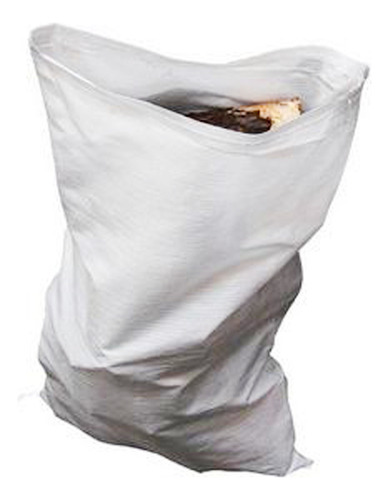Saco Para Construção 10 Unidades 50x70 Cor Branco
