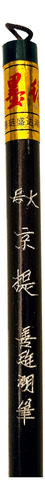 Katame Fude Pincel Caligrafia Grande Pelo Natural Sumi-e Blanco