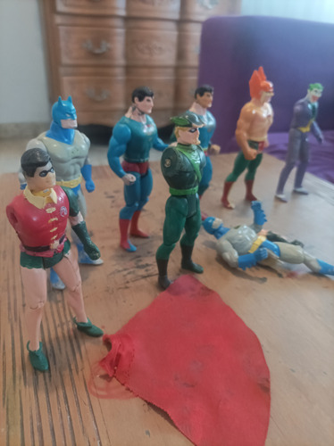 Lote Figuras Super Amigos Playful Dc Super Powers Ldj (Usado)