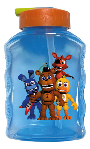 Botella Toma Jugo Five Nights At Freddy - Kido 250ml Niños