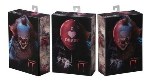 It Eso 2017 Pennywise I Heart Derry Exclusivo Neca Original