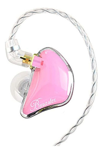 Auriculares De Diadema Con Dos Cables Mmcx  (rosa)